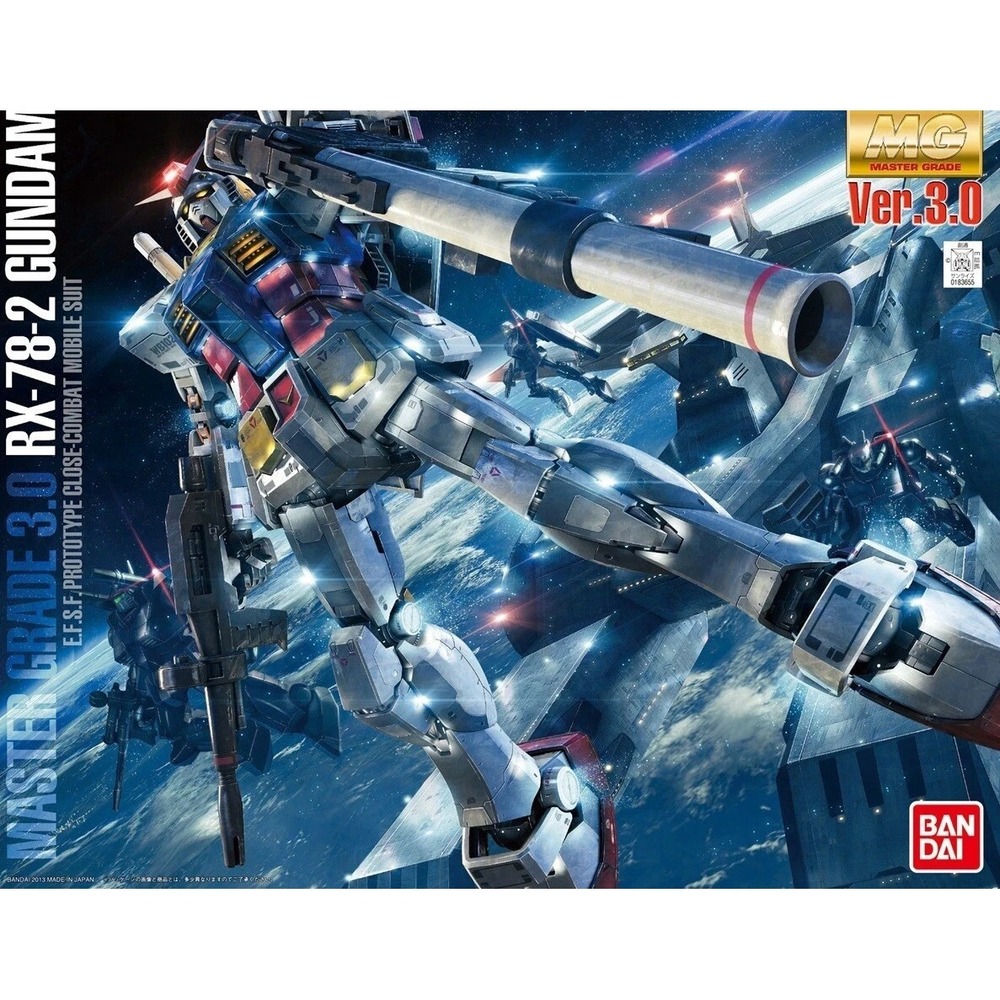 Bandai MG RX-78-2 Gundam Ver 3.0 Master Grade Model Kit